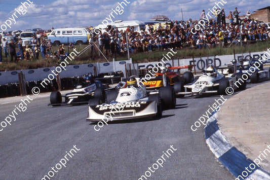 1981 FA Skyfrate parade h Clubhouse 5 W Taylor March 78, 1 T Martin Maurer 3 Tilanus Ralt (courtesy Roger Swan) (39)