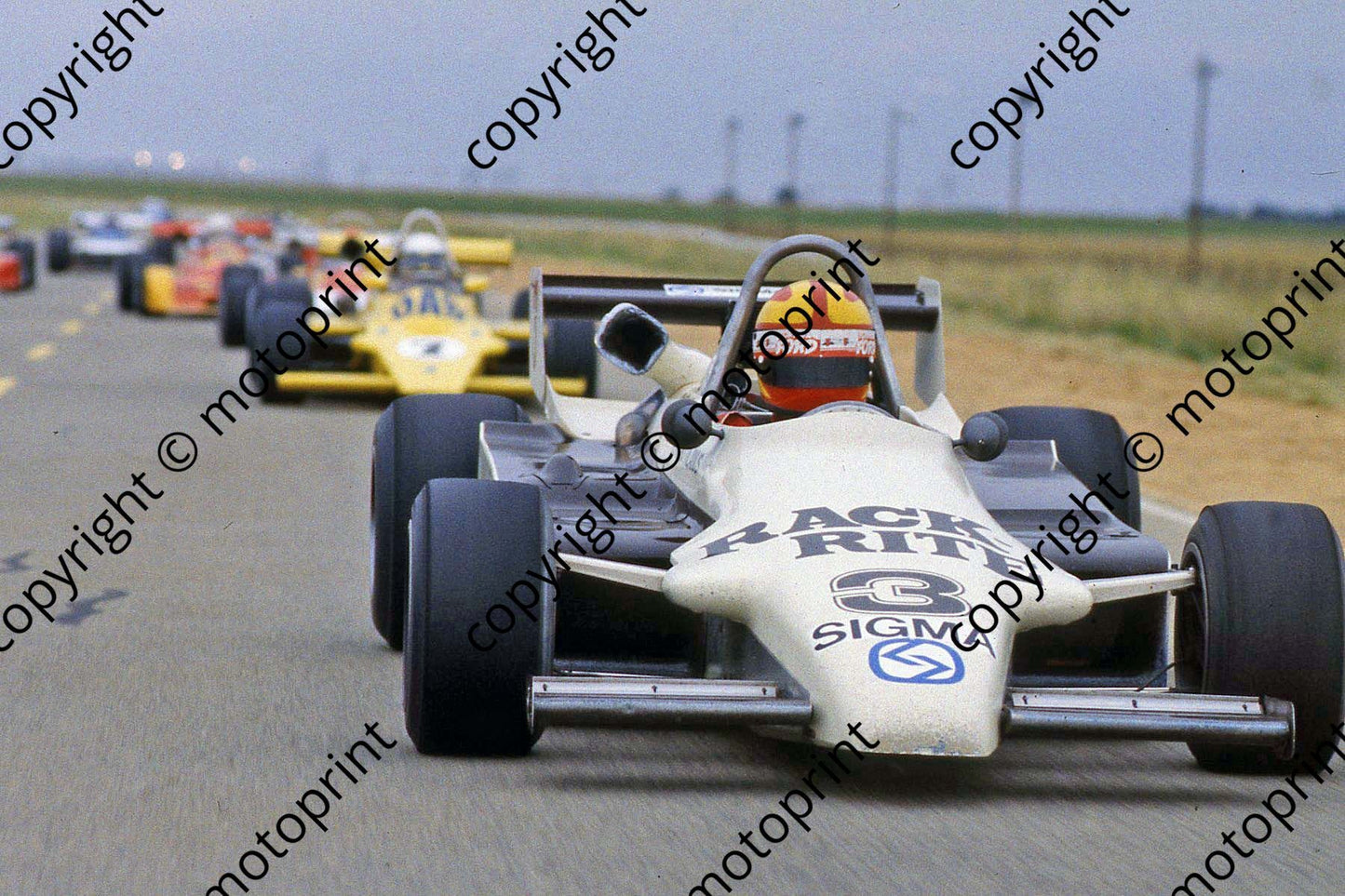 1981 FA Welkom parade lap Tilanus Ralt (courtesy Roger Swan) 270