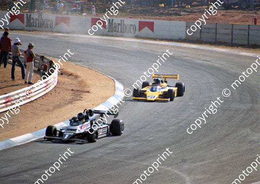 1981 Kya FA 1 Tony Martin Maurer MM80 27 Dave Charlton March 802 (Colin Watling Photographic) (5)