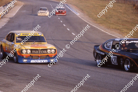 1981 Kya May Star prod A13 Paddy Driver Mazda A20 Hennie van der Linde Capri