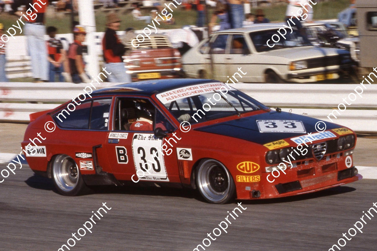 1981 Kya Skyfrate Star prod B33 Alfetta GTV Arnold Chatz (courtesy Roger Swan)