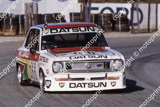 1981 Kya Skyfrate Star prod D66 Datsun 1200GX Mike Wentzel