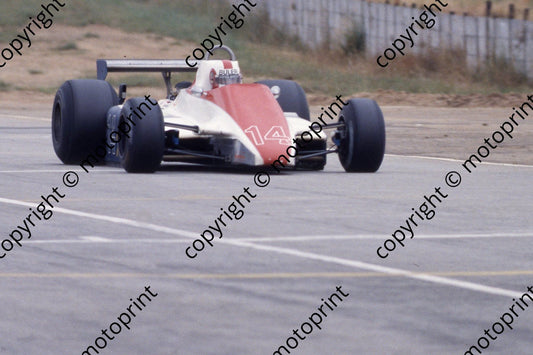1981 SA GP 14 Marc Surer Ensign N180B (Courtesy Roger Swan)