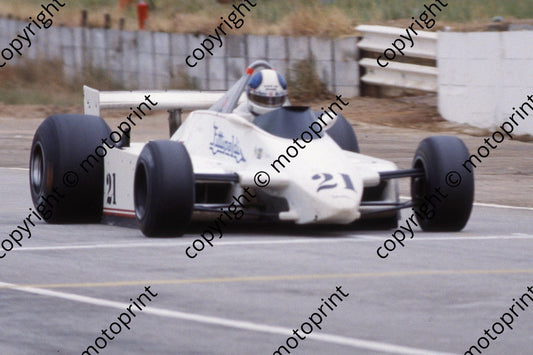 1981 SA GP 21 Chico Serra Fittipaldi F8  (Courtesy Roger Swan)