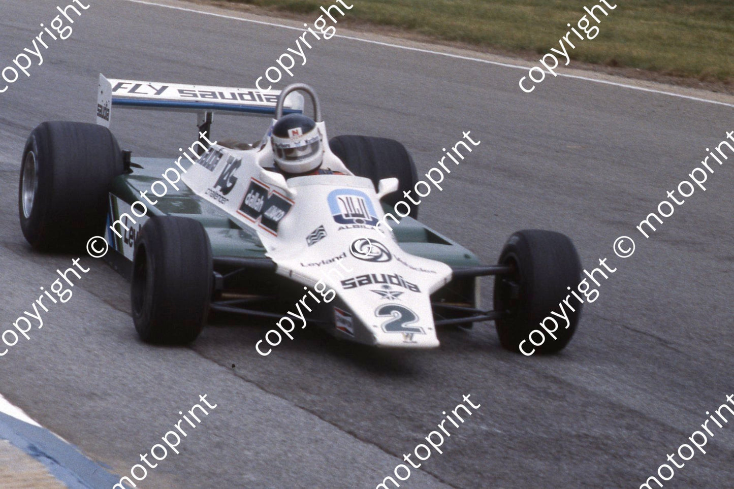 1981 SA GP 2 Carlos Reutemann Williams FW07 (Courtesy Roger Swan)  (1)