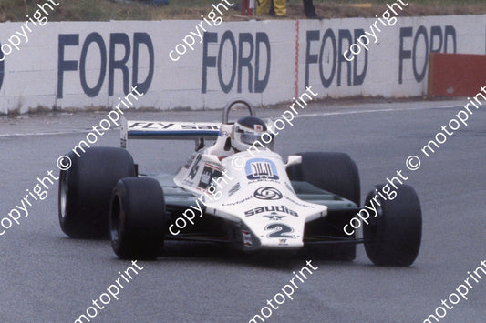 1981 SA GP 2 Carlos Reutemann Williams FW07 (Courtesy Roger Swan)  (3)