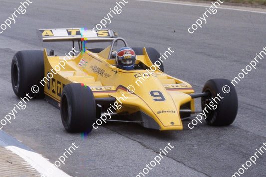 1981 SA GP 9 Jan Lammers ATS D9 (Courtesy Roger Swan)