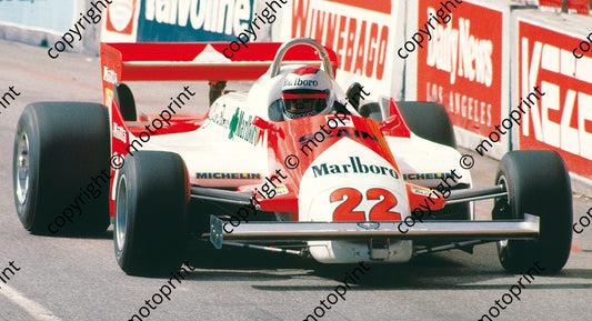 1981 US GP (Long Beach) Mario Andretti Alfa 179C