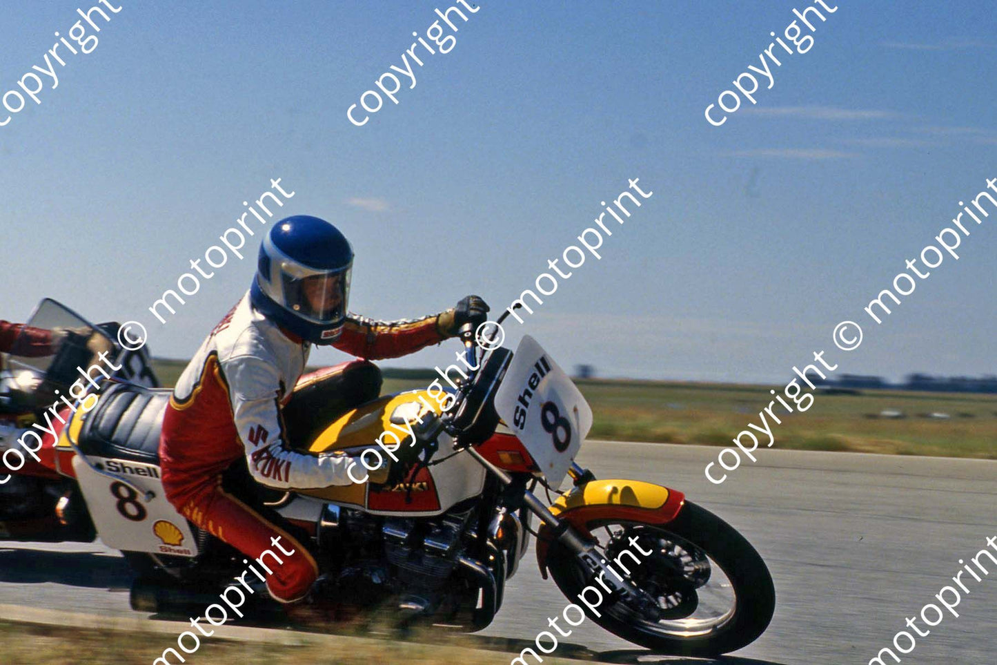 1981 Welkom Feb MC 8 Brett Hudson Suzuki GSX 1100 (permission Roger Swan)