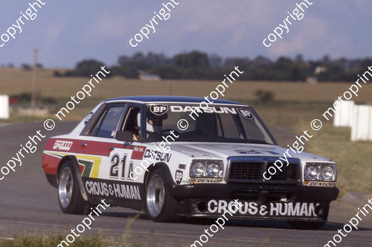 1981 Welkom Feb Star prod A21 Brian Cook Datsun 280L  (courtesy Roger Swan)
