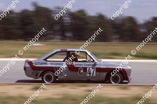 1981 Welkom March Star prod Johan Coetzee Escort 1600  (courtesy Roger Swan) 045