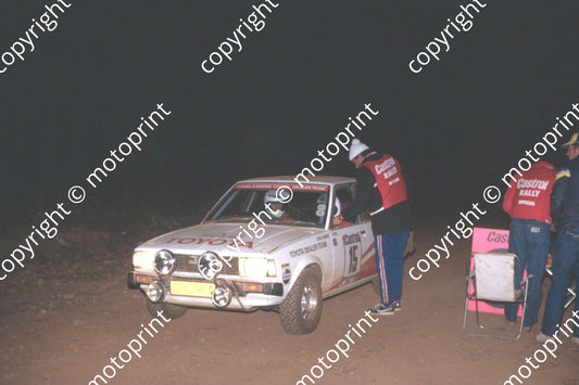 1982 Castrol Intnl 15 Pieter de Waal, Leon Joubert Corolla (courtesy Roger Swan) (63)