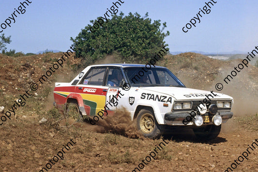 1982 Datsun Ntl 14 Koos Roos.....Stanza (courtesy Roger Swan) (10)