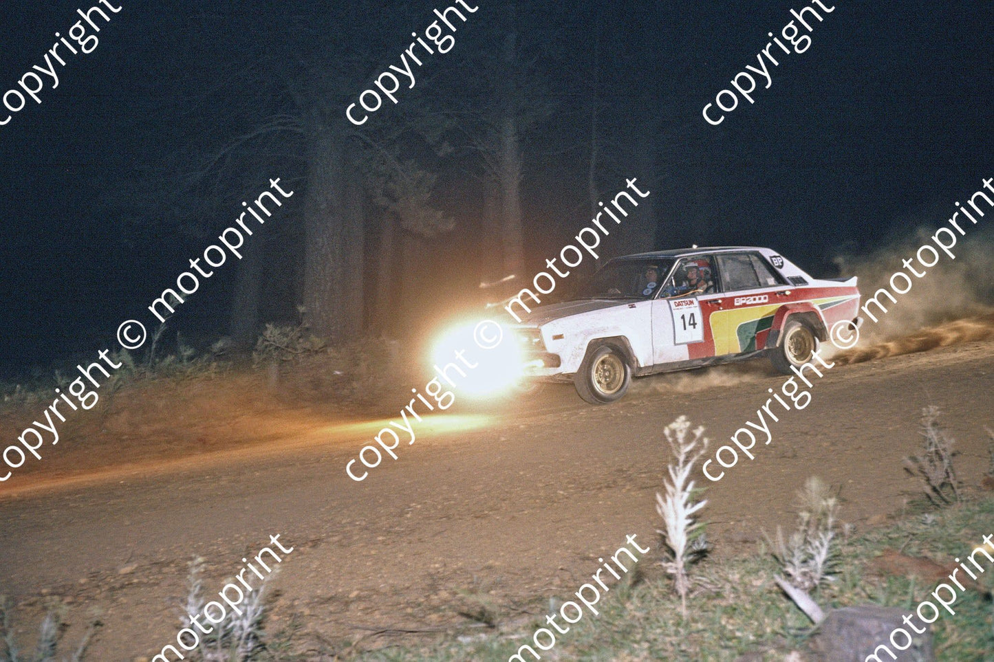 1982 Datsun Ntl 14 Koos Roos.....Stanza (courtesy Roger Swan) (9)