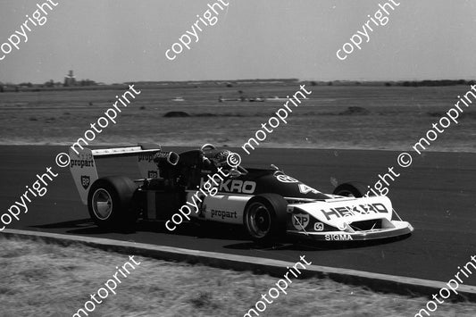 1982 FA Welkom 4 Graham Duxbury March (permission Malcolm Sampson Motorsport Photography 626