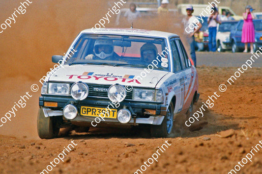 1982 Jurgens 11 De Waal, Allen Castley Toyota (courtesy Roger Swan) (38)