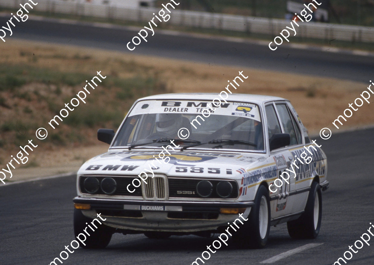 1982 Kya 9 hr 32 John Moni, Peter Lindenberg BMW535i (courtesy Roger Swan) (14)