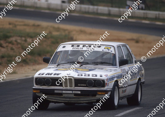 1982 Kya 9 hr 32 John Moni, Peter Lindenberg BMW535i (courtesy Roger Swan) (14)
