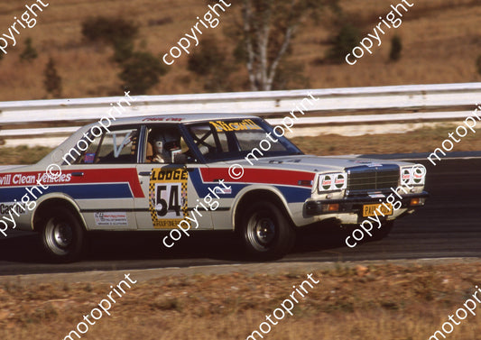 1982 Kya Gp1 Lodge series V54 Paul Cox Datsun  280 Laurel (Colin Watling Photographic) (2)