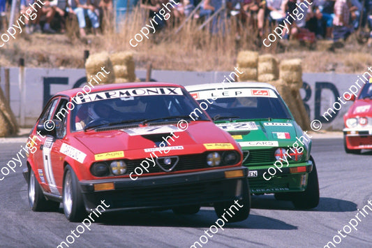 1982 Kya Gp 1 T7 N Bianco GTV6 T2 ....(courtesy Roger Swan) (4)