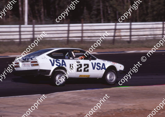 1982 Kya Gp1 U22 Alfa 2000GTV Maurizio Bianco   (Colin Watling Photographic) (23)