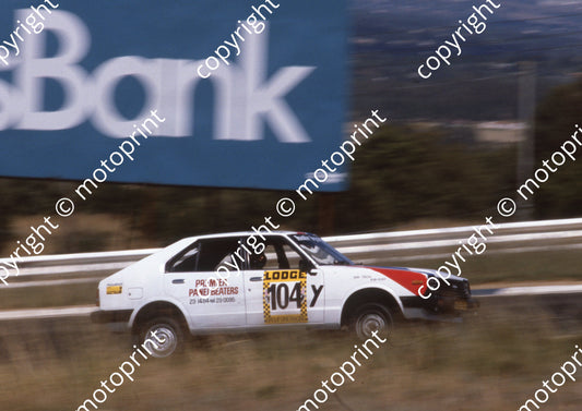 1982 Kya Gp1 Y104 Lodge Arthur Christie Datsun Pulsar GX (Colin Watling Photographic) (8)