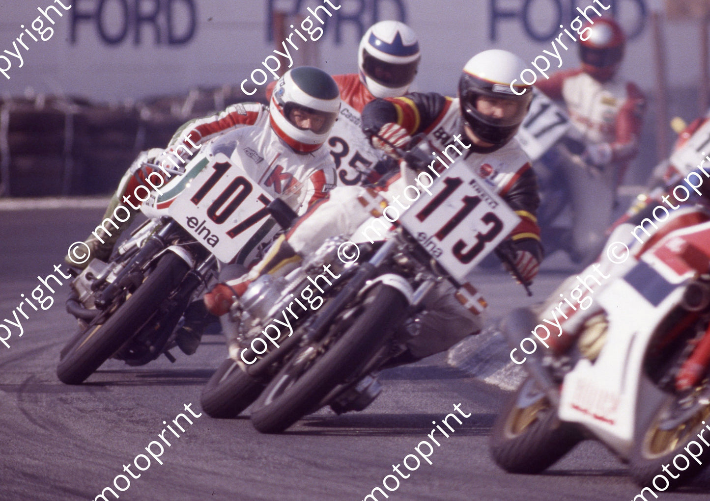 1982 Kya MC Elna SBK 113 Brian van der Bijl Honda 107 Keith Petersen Ducati (courtesy Roger Swan) (12)
