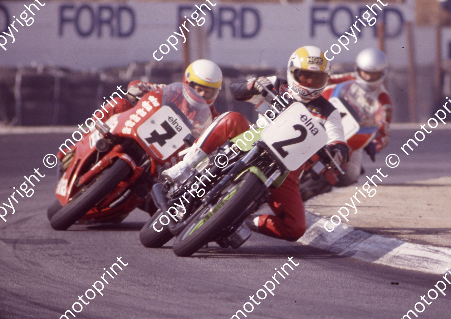 1982 Kya MC Elna SBK 2 Rod Gray Kawasaki 7 Dave Petersen Honda  (courtesy Roger Swan) (1)