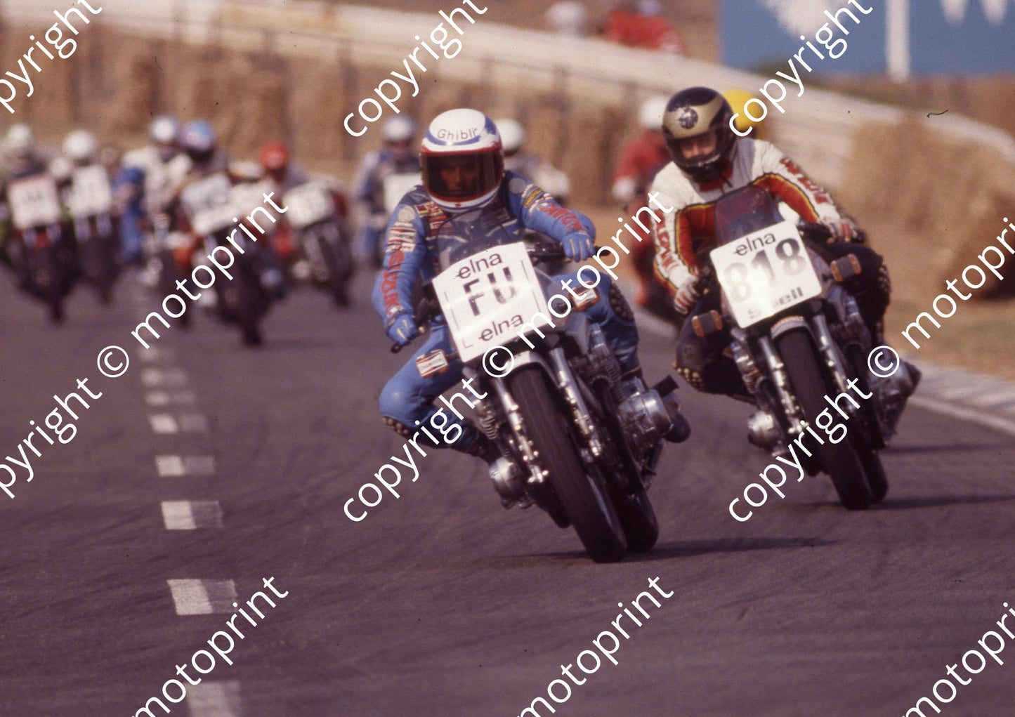 1982 Kya MC Elna SBK 818 Keith Zeeman Katana FU Franco Uncini Suzuki (courtesy Roger Swan) (81)