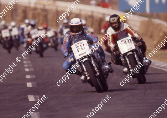 1982 Kya MC Elna SBK 818 Keith Zeeman Katana FU Franco Uncini Suzuki (courtesy Roger Swan) (81)