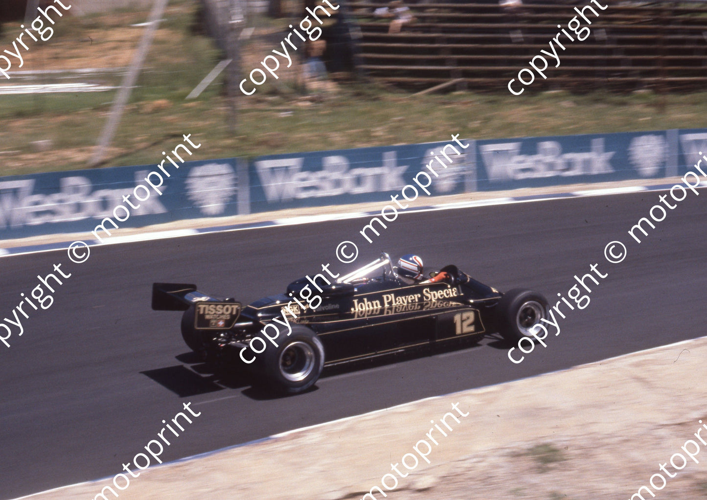 1982 SA GP 12 Nigel Mansell Lotus 87 pre-race (Colin Watling Photographic) (10)