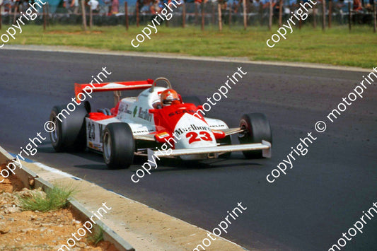 1982 SA GP 23 Bruno Giacomelli Alfa 179D (thanks Roger Swan)  (4)