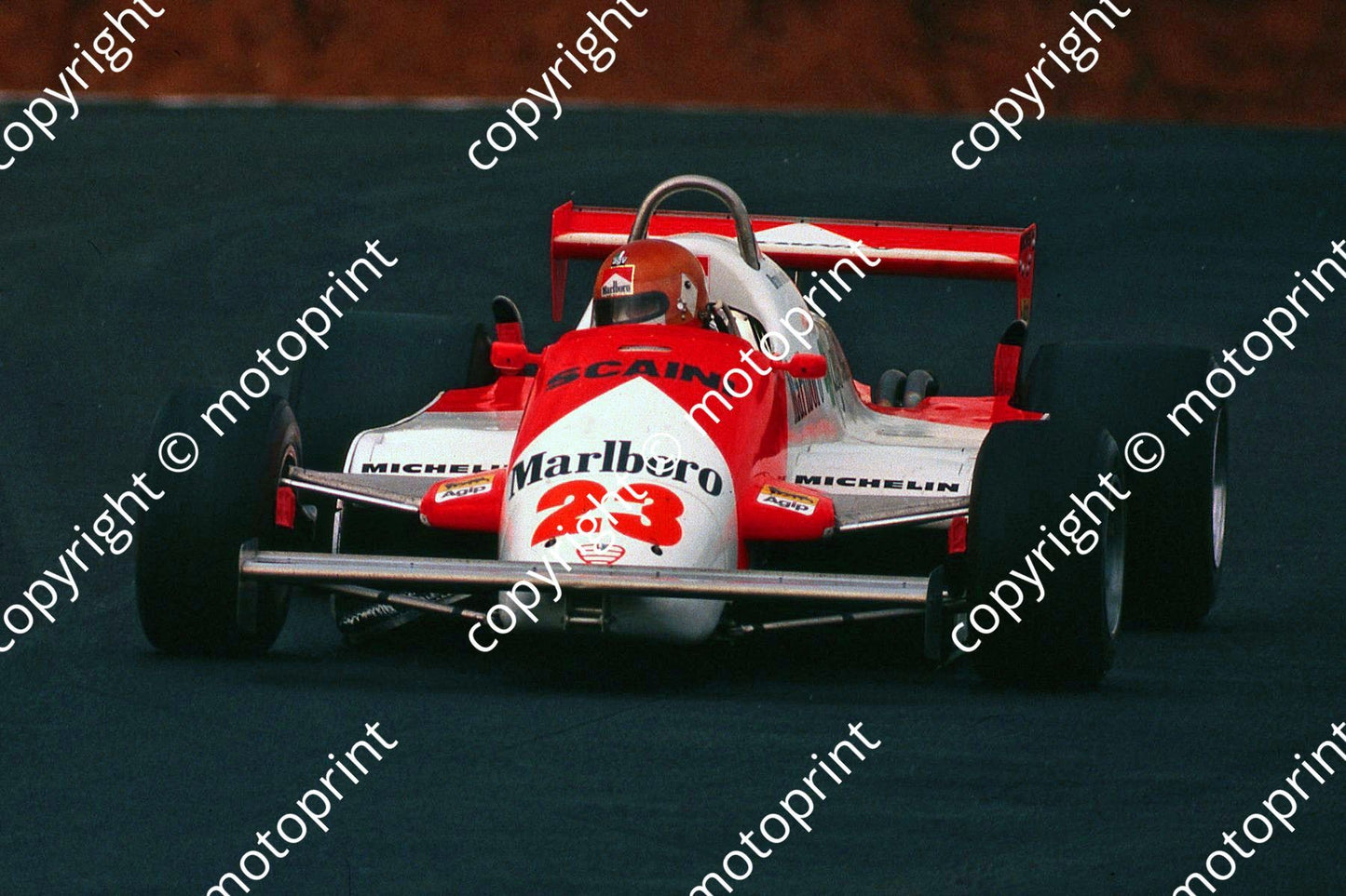 1982 SA GP 23 Bruno Giacomelli Alfa Romeo 179D 03 (thanks Roger Swan) 061