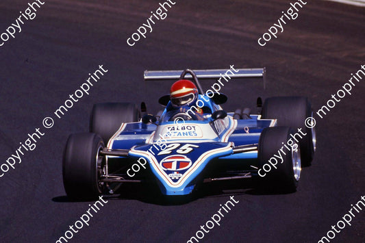 1982 SA GP 25 Eddie Cheever Ligier JS17B-Matra V12 (thanks Roger Swan)  (2)
