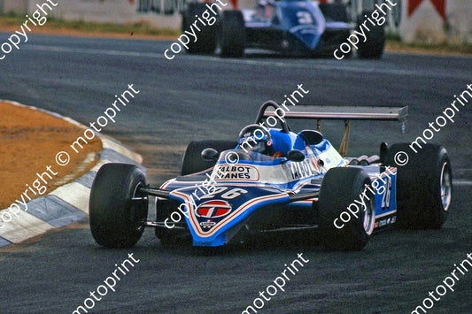1982 SA GP 26 Jacques Laffite Ligier JS17B Matra V12 (thanks Roger Swan) (1)