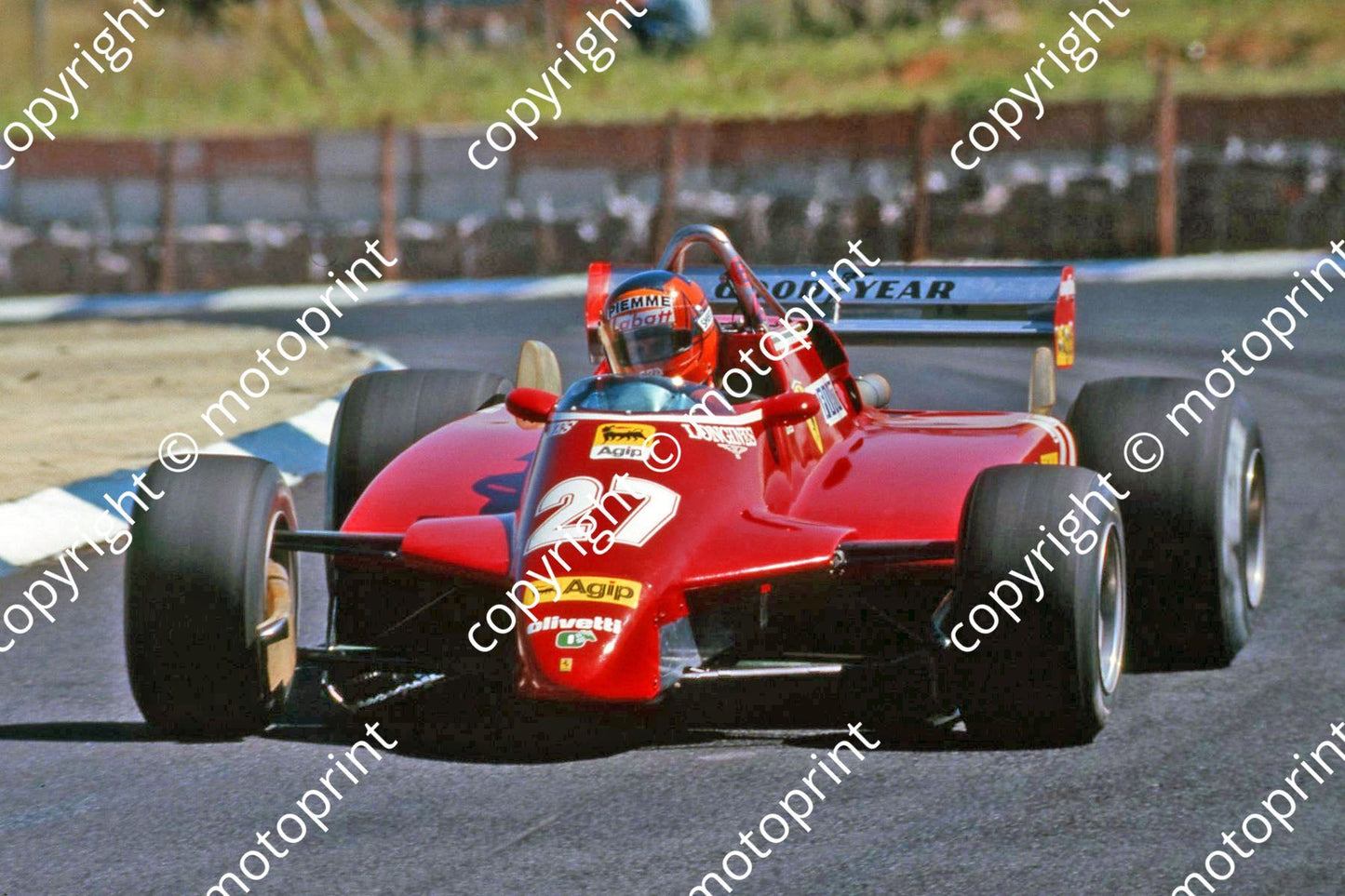 1982 SA GP 27 Gilles Villeneuve Ferrari 126C2 (thanks Roger Swan)  (6)