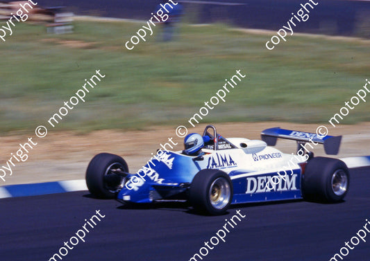1982 SA GP 32 Ricardo Paletti Osella NOTE SCANNED A4 20X30 CM SUITABLE FOR ENLARGING(thanks Roger Swan) (1)