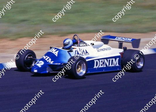 1982 SA GP 32 Ricardo Paletti Osella NOTE SCANNED A4 20X30CM SUITABLE FOR ENLARGING(thanks Roger Swan) (2)