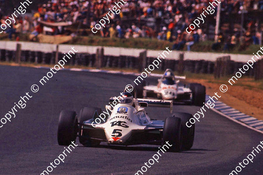 1982 SA GP 5 Carlos Reutemann Williams FW07C 20 (thanks Roger Swan) 896