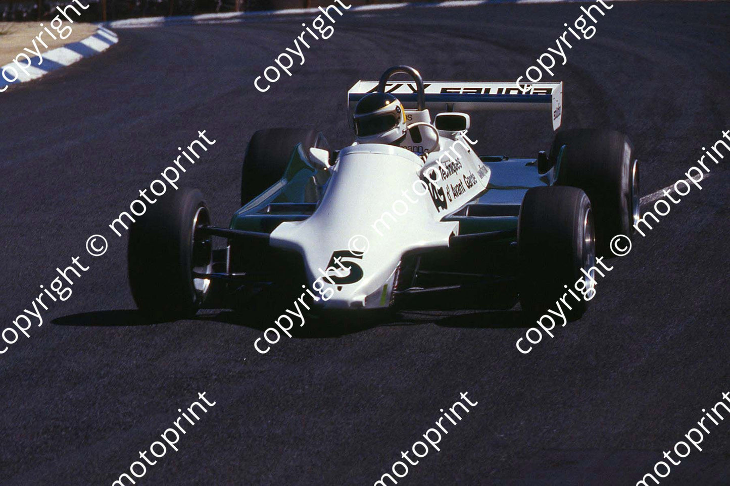 1982 SA GP 5 Carlos Reutemann Williams FW07C NOTE PLAIN BODYWORK (thanks Roger Swan)(2)