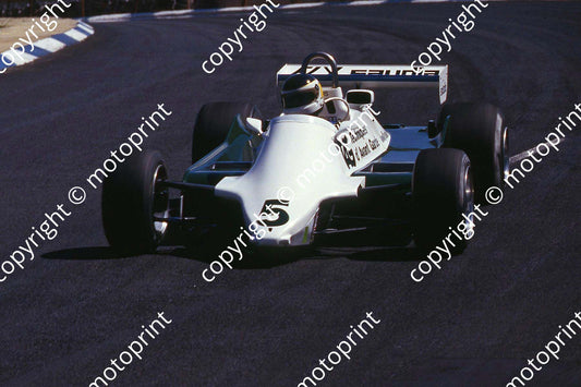1982 SA GP 5 Carlos Reutemann Williams FW07C NOTE PLAIN BODYWORK (thanks Roger Swan)(2)