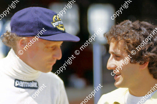 1982 SA GP Niki Lauda, Alain Prost (thanks Roger Swan) (2)