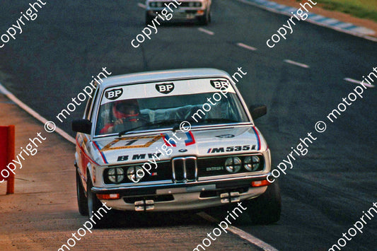 1982 SA GP support Gp 1 T1 Tony Viana BMW 535i (thanks Roger Swan)