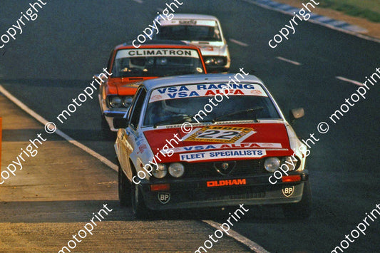 1982 SA GP support Gp 1 U22 Maurizio Bianco Alfa GTV 2000 (thanks Roger Swan)(16)