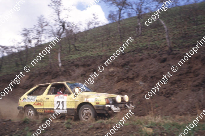 1982 Safari 21 Ramesh Khoda, Jasvinder Matharu Subaru Leone 4wd (court ...