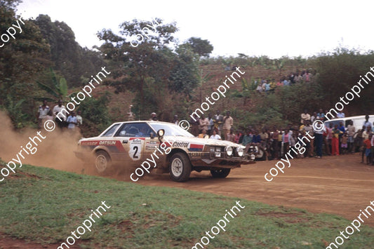 1982 Safari 2 Mike Kirkland, Anton Levitan Nissan Violet GTS (courtesy Roger Swan) (11)