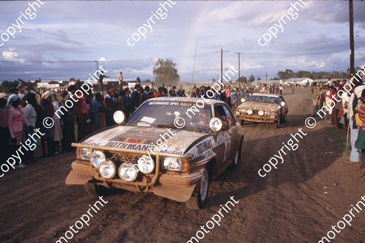 1982 Safari 4 Rauno Aaltonen, Lofty Drews Opel Ascona 400 (courtesy Roger Swan) (17)