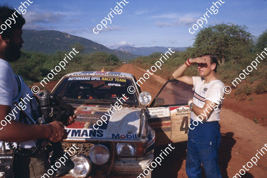 1982 Safari 4 Rauno Aaltonen, Lofty Drews Opel Ascona 400 (courtesy Roger Swan) (22)