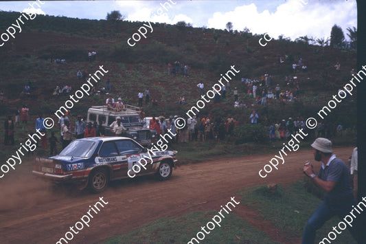 1982 Safari 5 Walter Rohrl, Christian Geistdorfer Opel Ascona 400 (courtesy Roger Swan) (11)