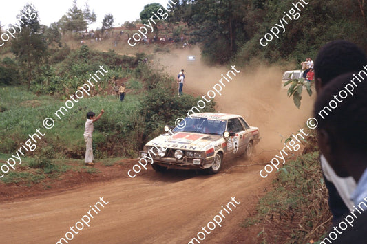 1982 Safari 6 TOny Pond, Terry Harryman Nissan Violet GTS (courtesy Roger Swan) (13)